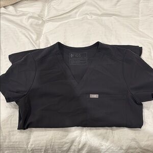 Figs Charcoal Catarina One-Pocket Scrub Top